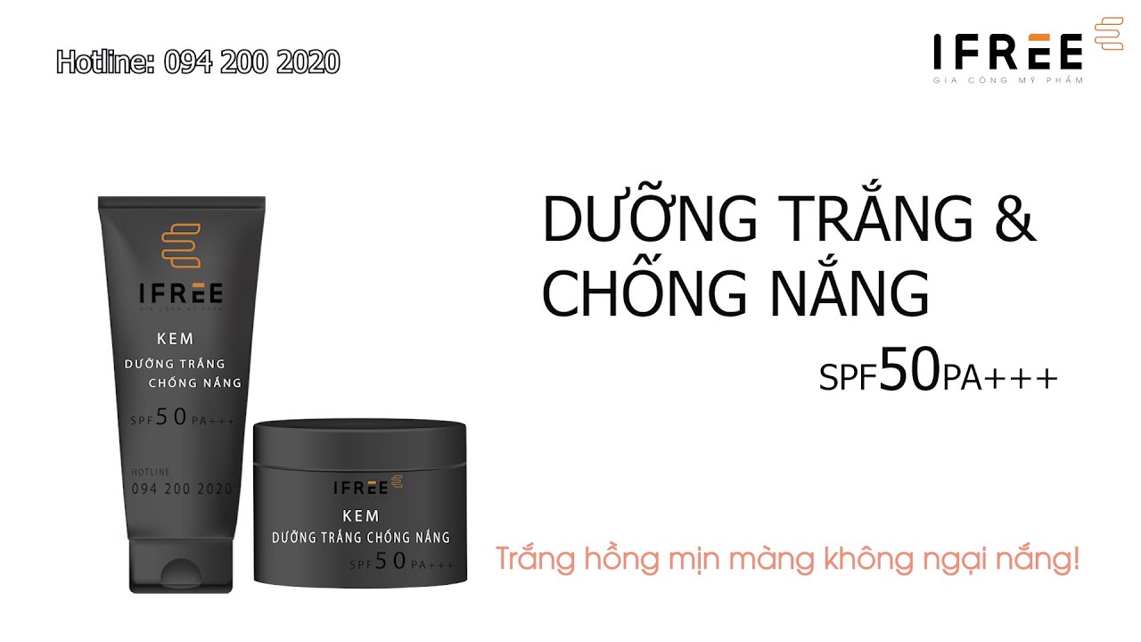 GCMP IFREE | KEM DƯỠNG TRẮNG CHỐNG NẮNG