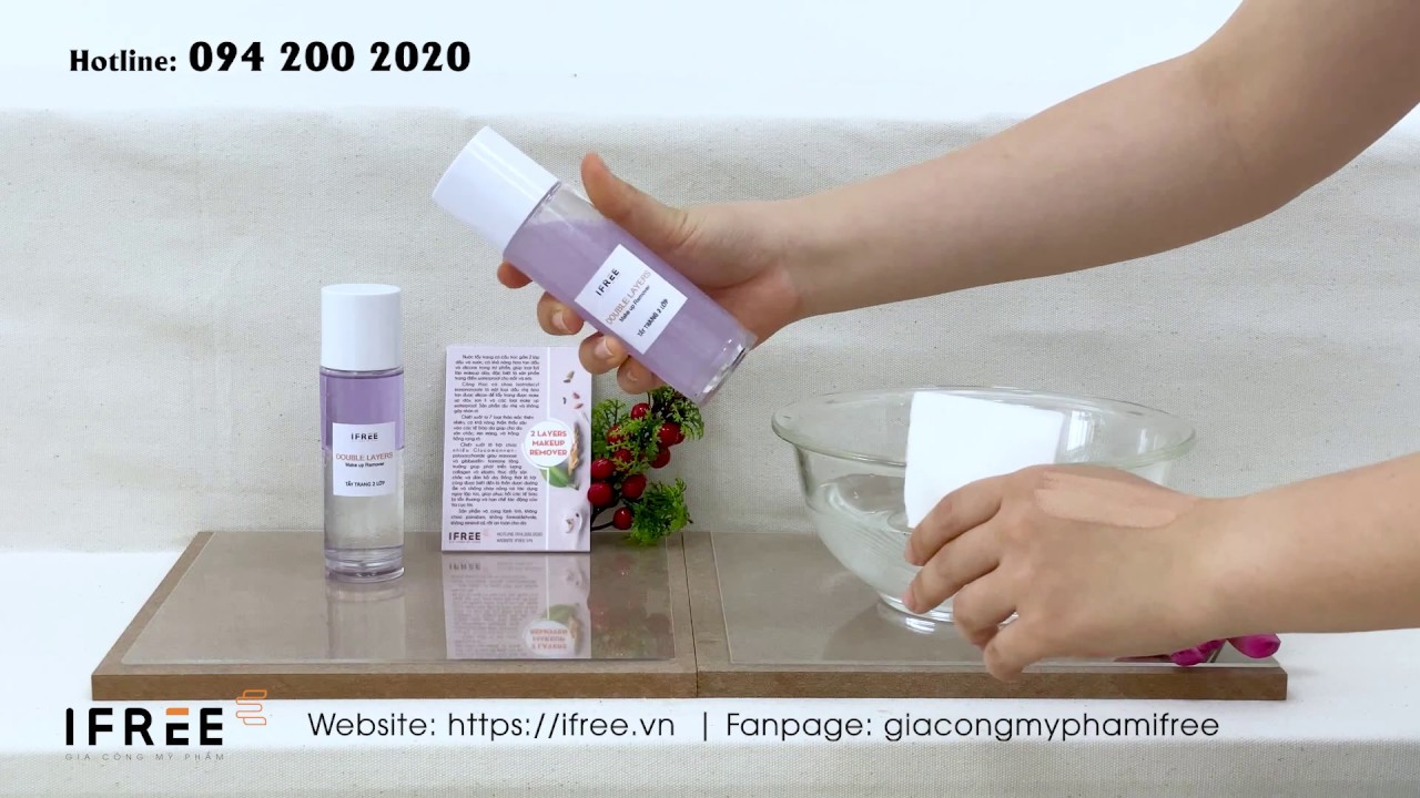 GCMP IFREE | TẨY TRANG 2 LỚP | TT2L