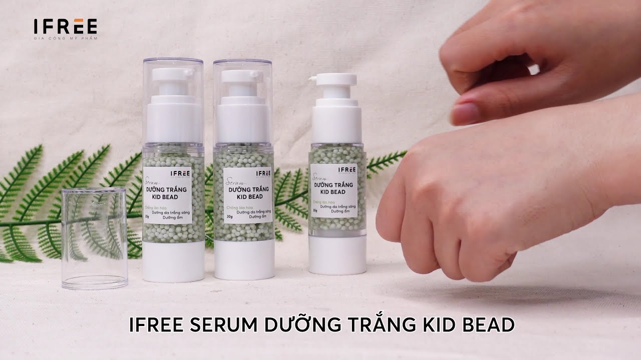 Serum dưỡng trắng Kid Bead - GIA CÔNG MỸ PHẨM IFREE BEAUTY