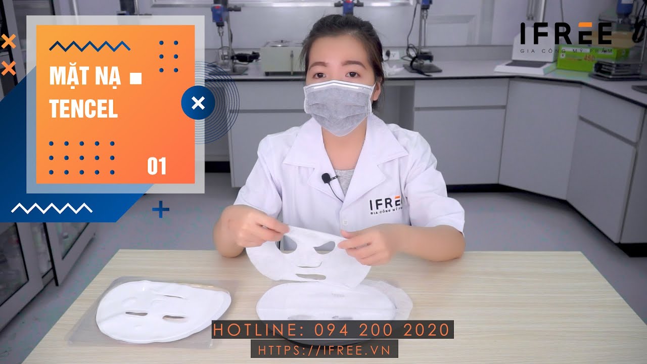 MẶT NẠ LỤA TENCEL QUA GÓC NHÌN TỪ GIA CÔNG MỸ PHẨM IFREE BEAUTY