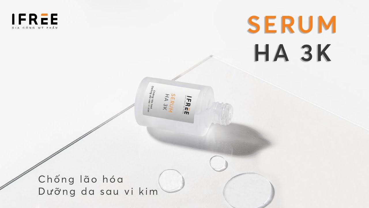 Serum HA 3K - Dưỡng ẩm, mềm mịn