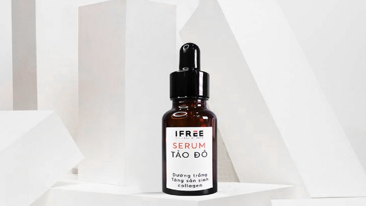 Serum tảo đỏ dưỡng trắng căng bóng