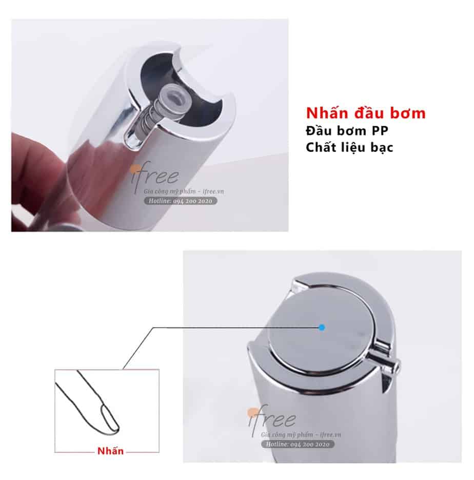 Chai chân không thân kim loại CK0006 8 chai chan khong kim loai 2 min