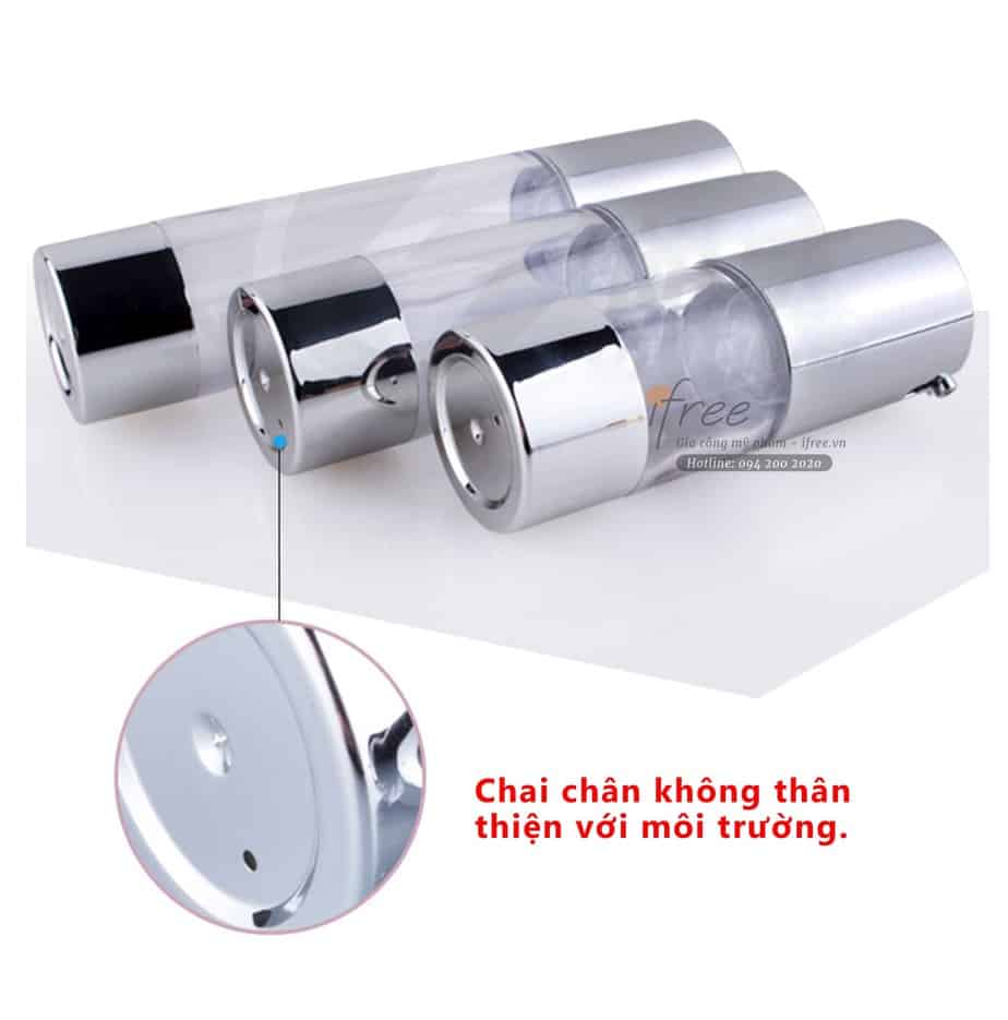 Chai chân không thân kim loại CK0006 9 chai chan khong kim loai 3 min