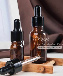 Chai đầu bóp chứa serum, tẩy trang