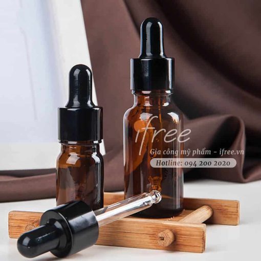 Chai đầu bóp chứa serum, tẩy trang