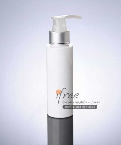 chai pet 100ml thường được sử dụng trong qui trình gia công serum dưỡng trăng body ở công đoạn đóng gói mỹ phẩm của IFREE