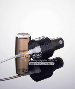 chai PET phun suong xanh la