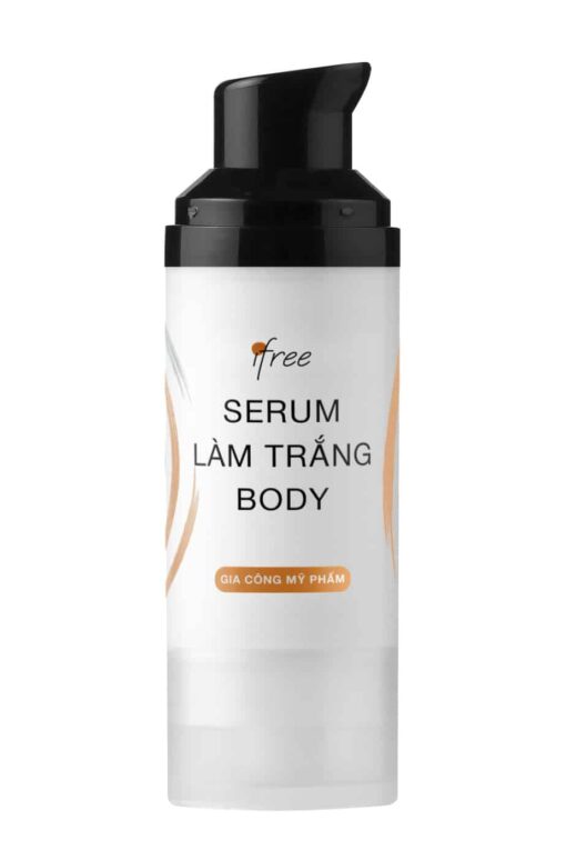 gia công serum làm trắng body tại IFREE giúp nâng tông da lên 2-3 lần