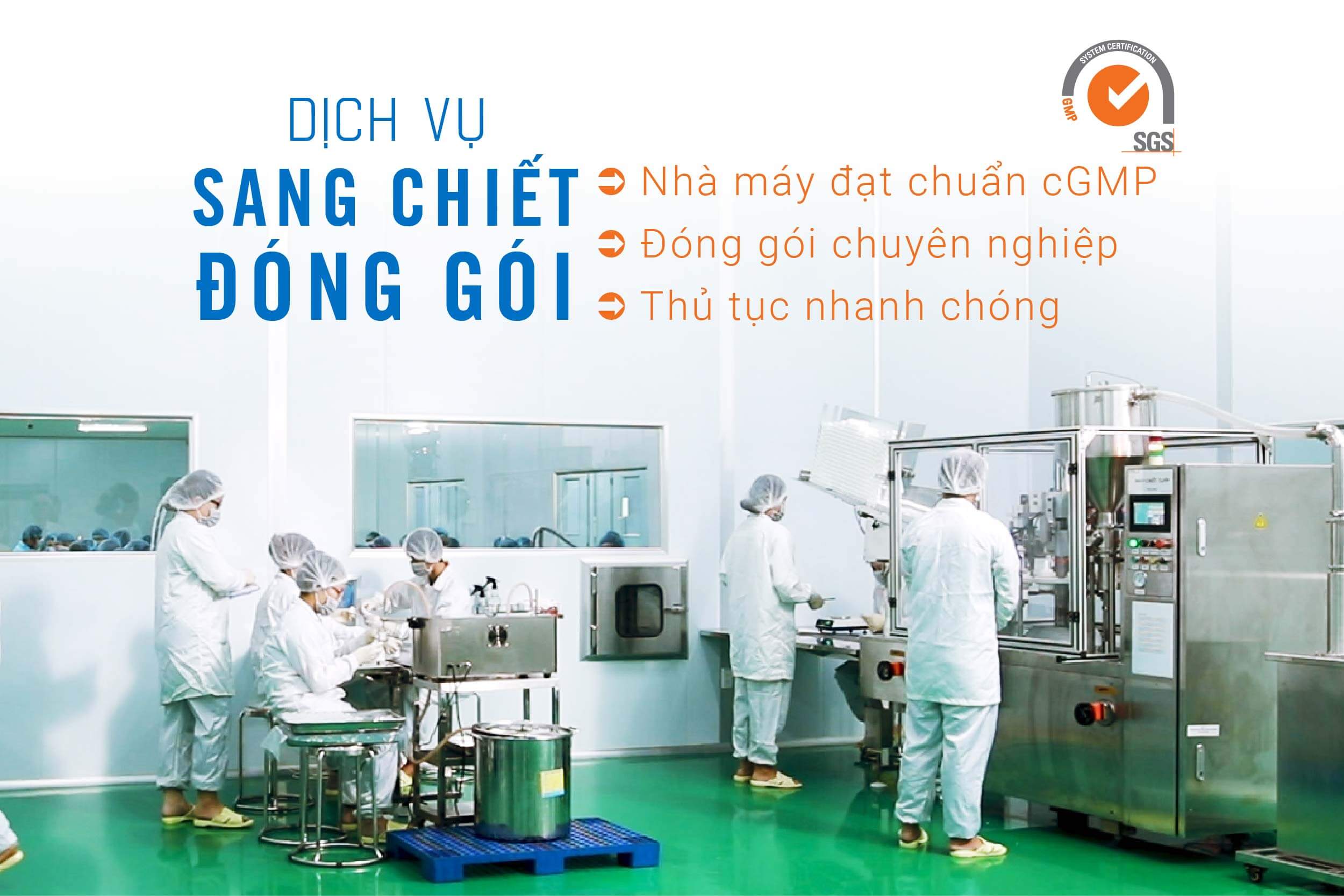 dịch vụ sang chiết đóng gói tại gia công mỹ phẩm ifree