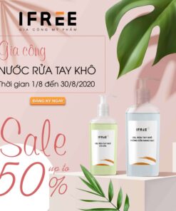 gel nước rửa tay khô