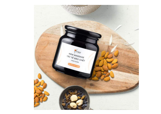Gia công kem massage tẩy tế bào chết hạnh nhân tại IFREE uy tín chất lượng