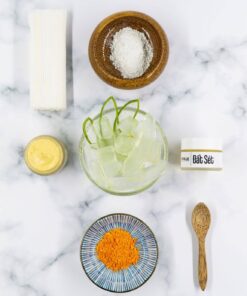 các thành phần trong mặt nạ đất sét lotion