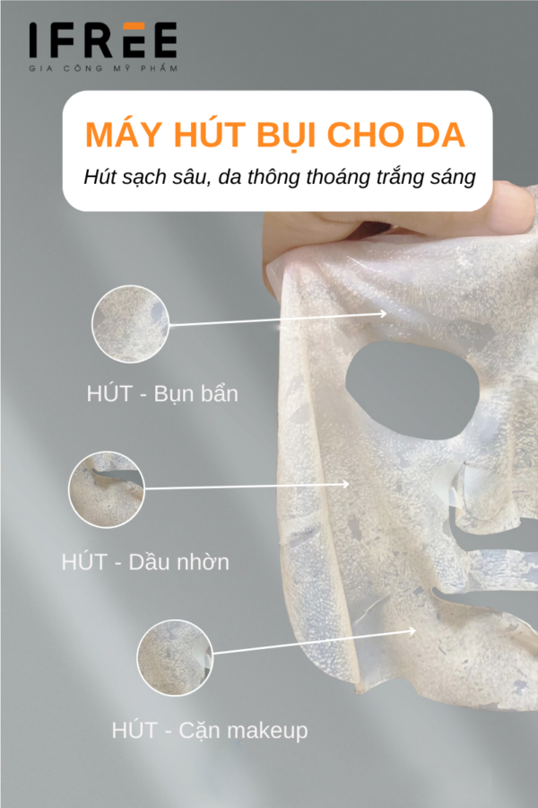 Gia công Mặt nạ sạch sâu da sáng khỏe 10 mặt nạ sáng da