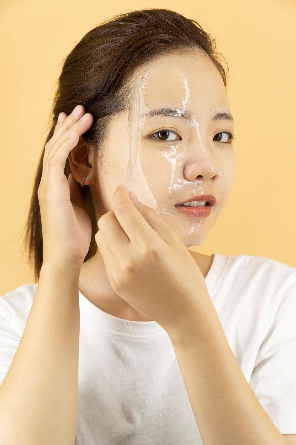 tháo nạ pha lê sau khi sử dụng