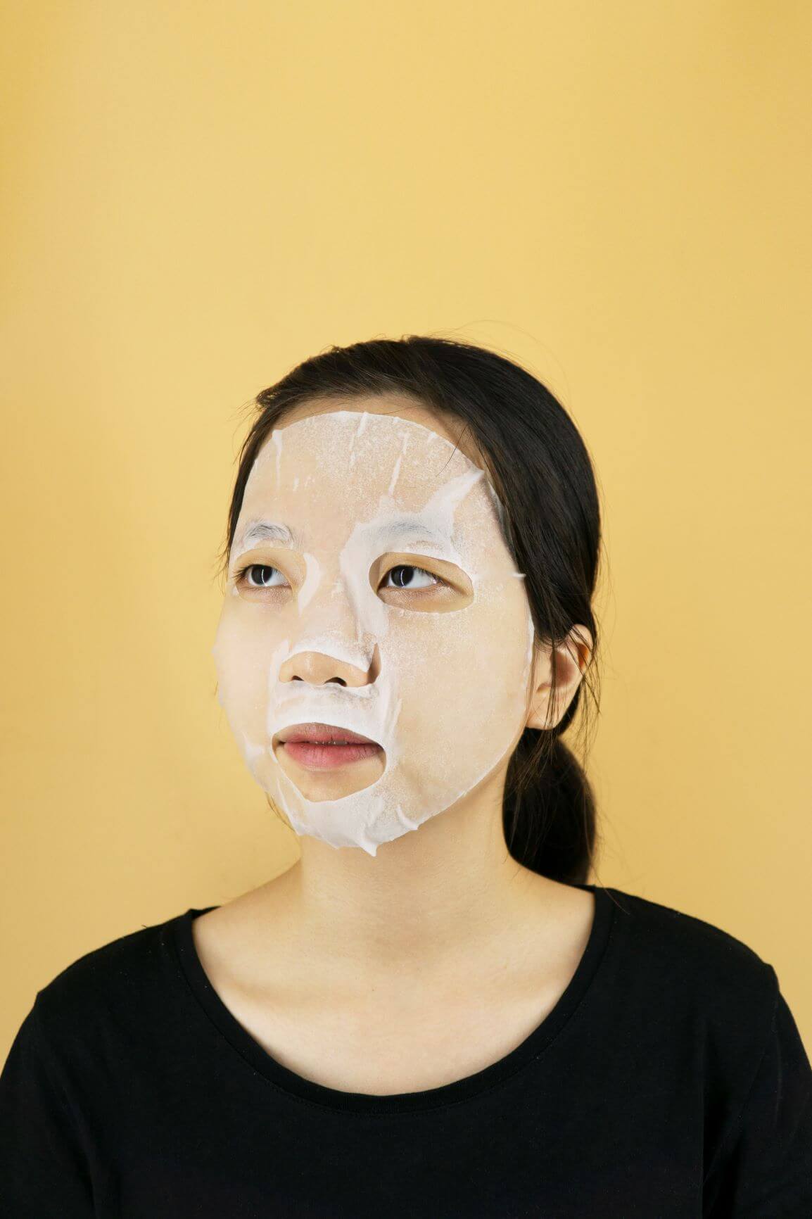 cách đắp mặt nạ sợi tre hàn quốc