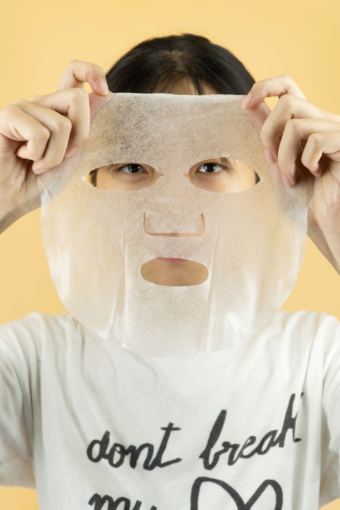 cách đắp mặt nạ lụa tencel