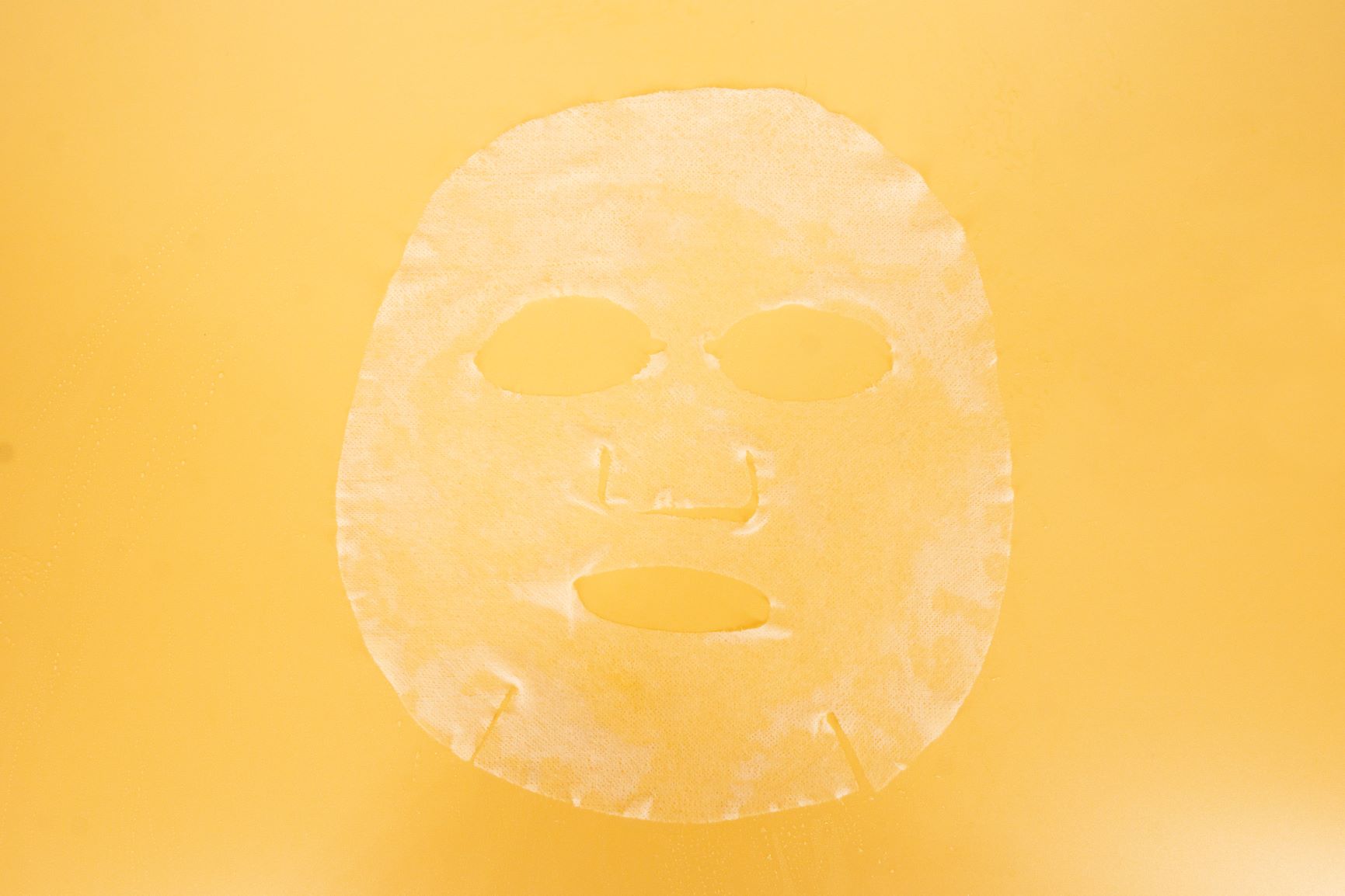 mặt nạ lụa tencel sau khi sử dụng 20 phút