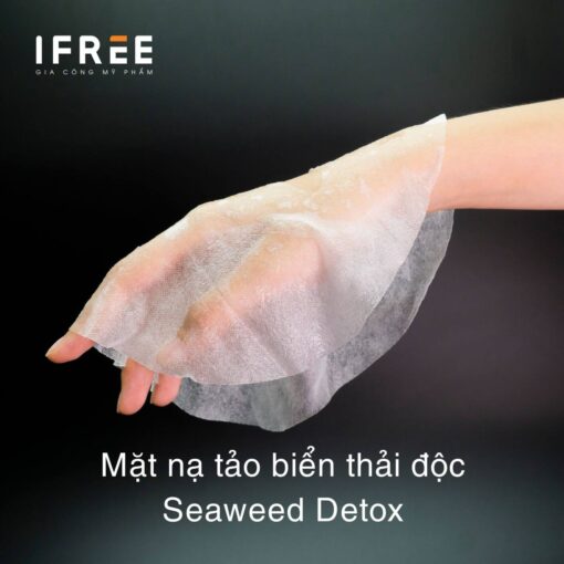 mặt nạ tảo biển thải độc seaweed detox