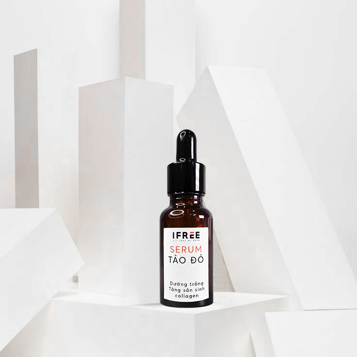 Gia công serum tảo đỏ dưỡng trắng căng bóng tại IFREE uy tín chất lượng