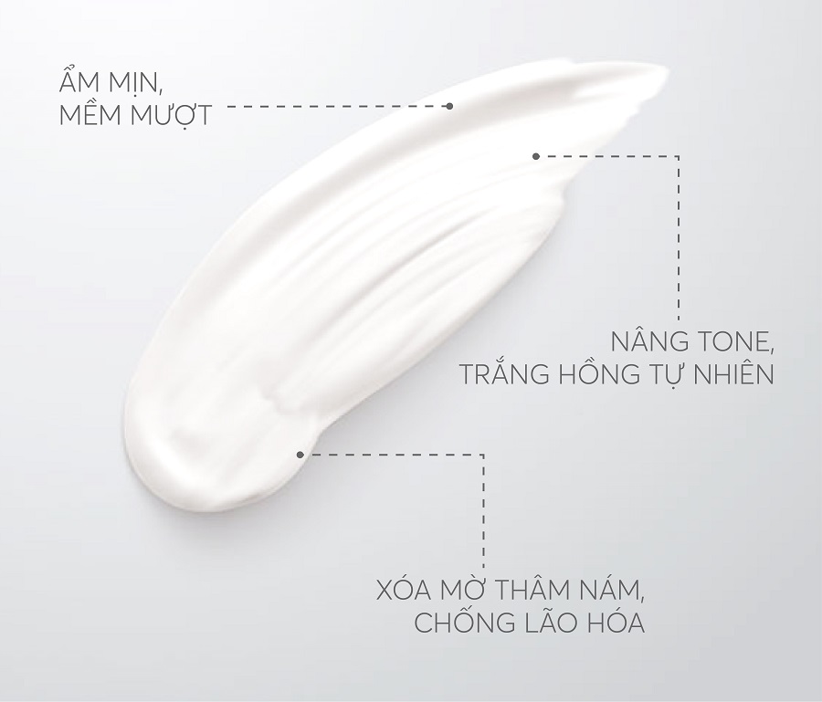 Gia công Kem dưỡng trắng body cao cấp IFREE - chất kem mềm mượt có tác dụng nâng tone trắng hồng, xóa mờ thâm nám chống lão hóa