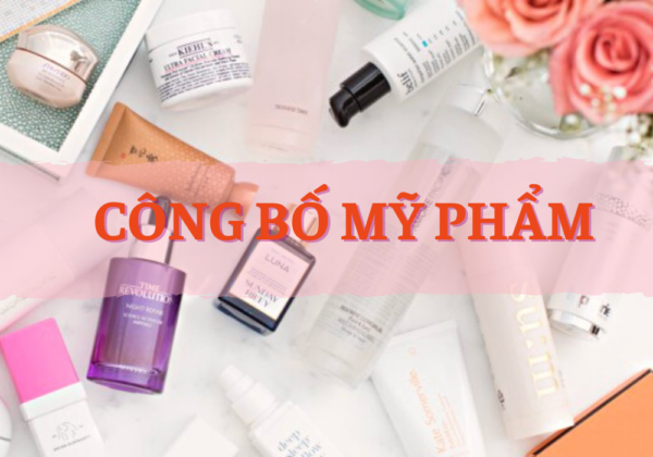 công bố mỹ phẩm