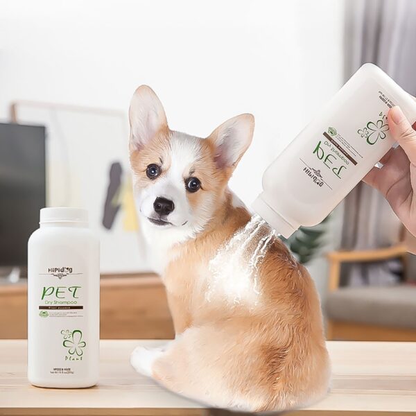 sữa tắm cho chó Phấn tắm khô tự nhiên Hipidog