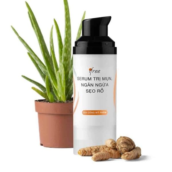 Gia công Serum trị mụn ngăn ngừa sẹo rỗ 2 gia công serum trị mụn ngăn ngừa sẹo rỗ tại IFREE với công thức độc quyền, hiệu quả nhanh