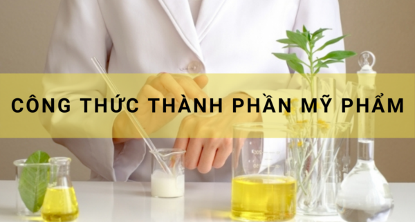 điểu chỉnh công thức gia công mỹ phẩm