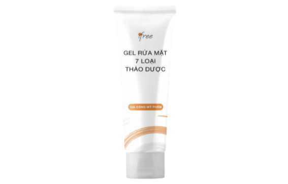 Gia công gel rửa mặt 7 loại thảo dược được gia công bởi IFREE chất lượng, an toàn, hiệu quả