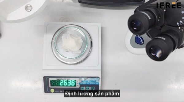 Quy trình kiểm tra chất lượng mặt nạ Melting Mask 8 kiểm tra khối lượng mặt nạ melting mask