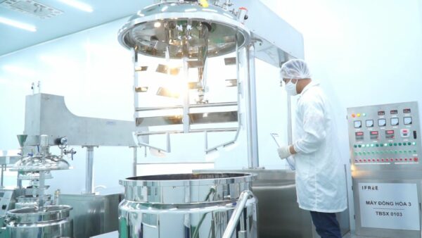 đồng hóa quy trình sản xuất melting mask