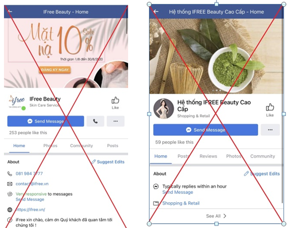 tại sao có thông tin Công ty IFREE Beauty lừa đảo tại sao có thông tin Công ty IFREE Beauty lừa đảo