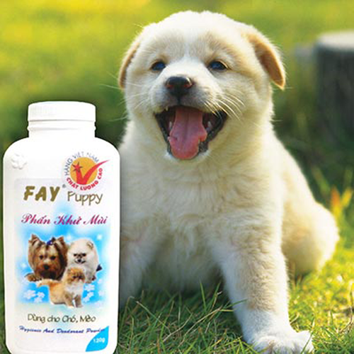 Phấn Tắm Khô Khử Mùi Cho Chó - Fay Puppy