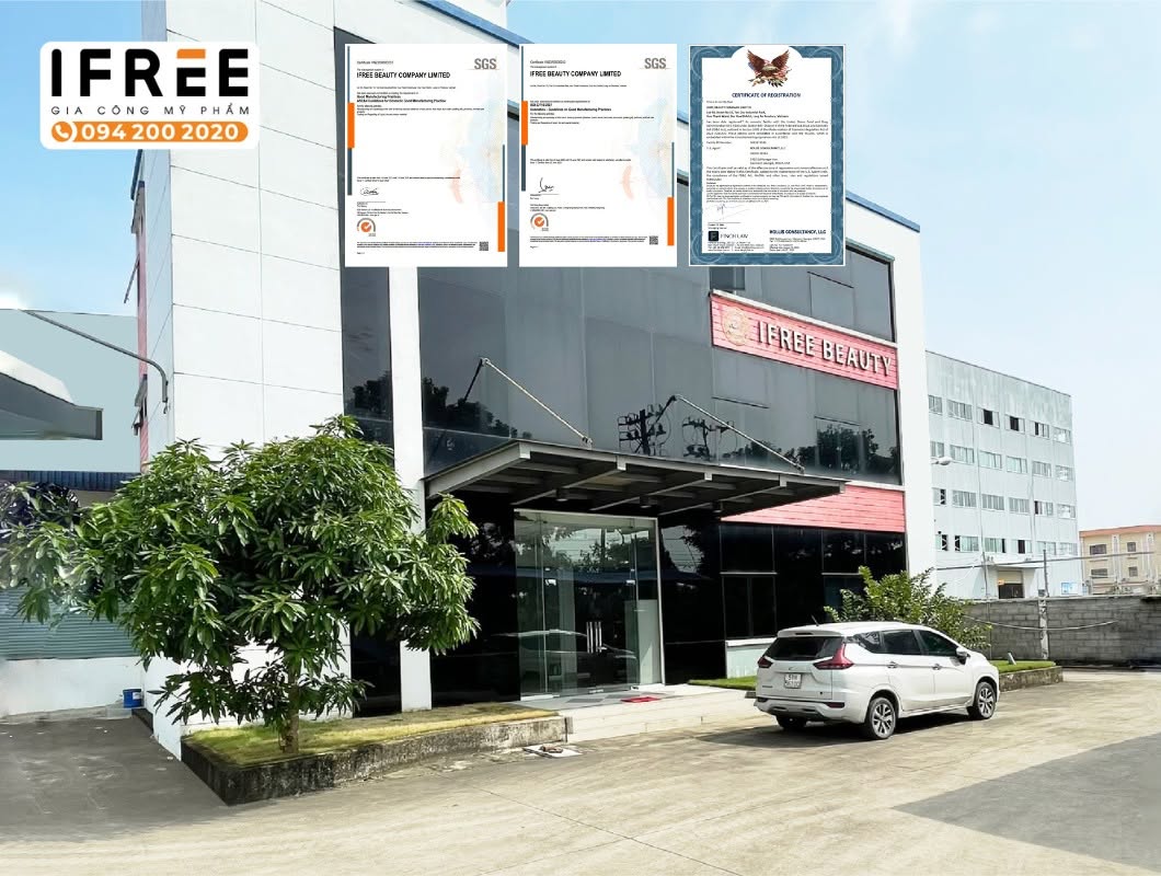 công ty gia công mỹ phẩm ifree