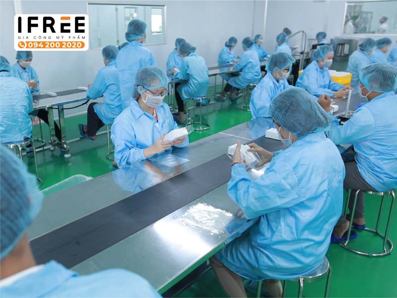 gia công mỹ phẩm trọn gói IFREE