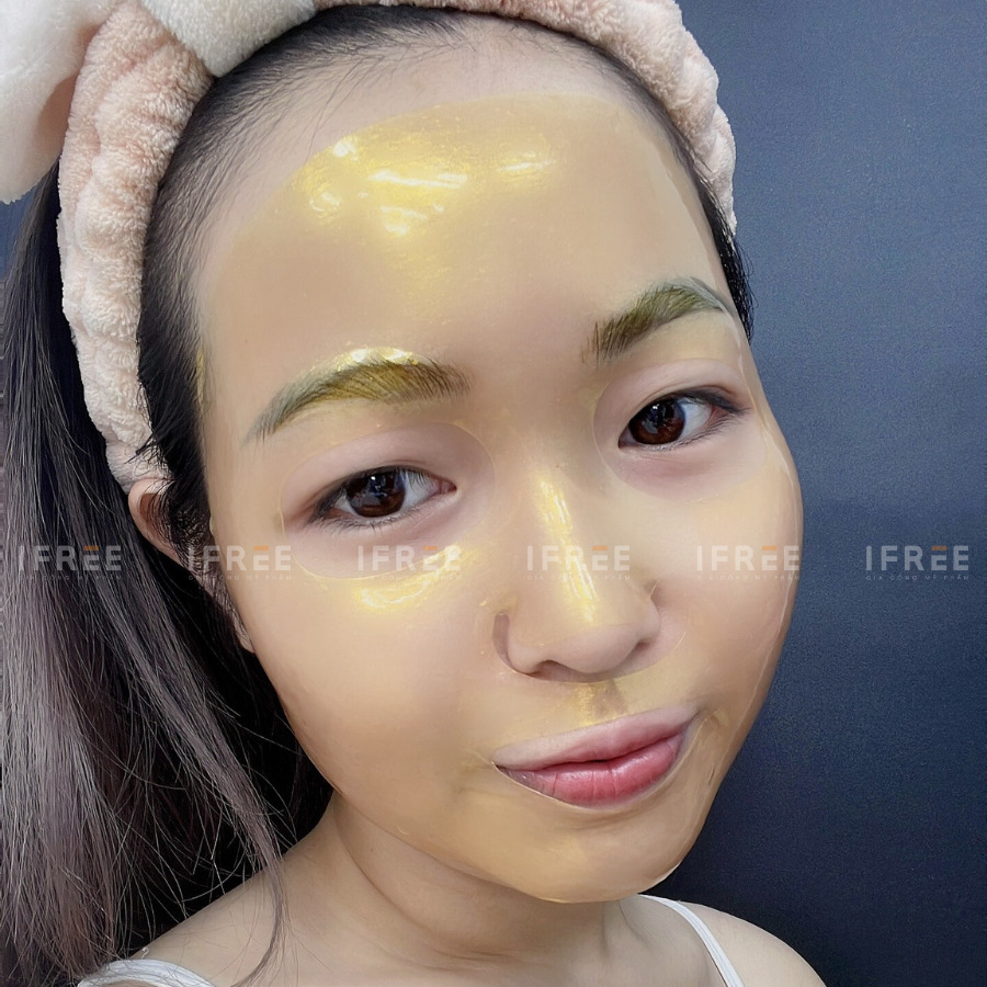 mặt nạ vàng hydrogel