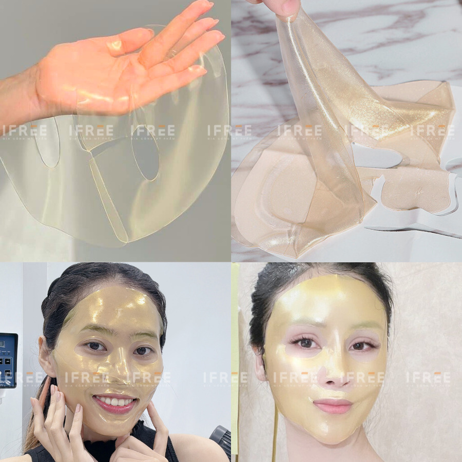 mặt nạ vàng hydrogel