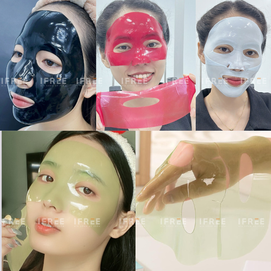 mặt nạ thạch hoa quả
