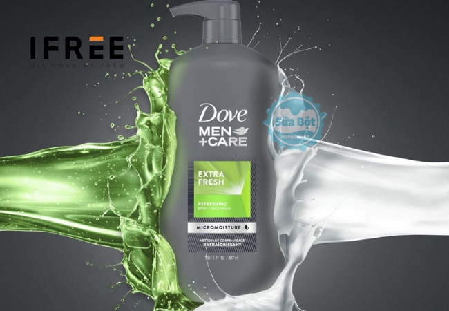 công thức sữa tắm nam được ưa chuộng