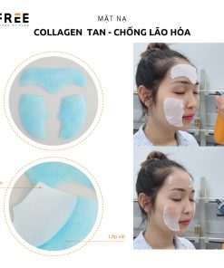 Gia công mặt nạ collagen tan - chống lão hoá