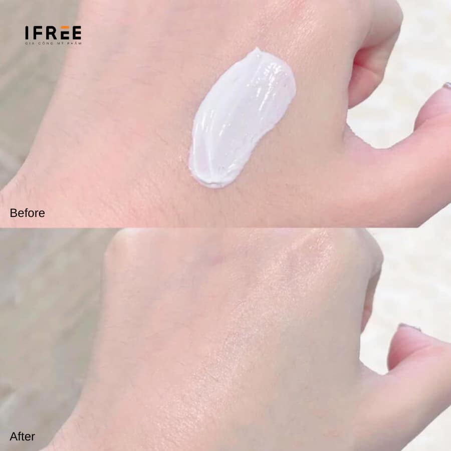 Gia công kem chống nắng đa công dụng tại IFREE