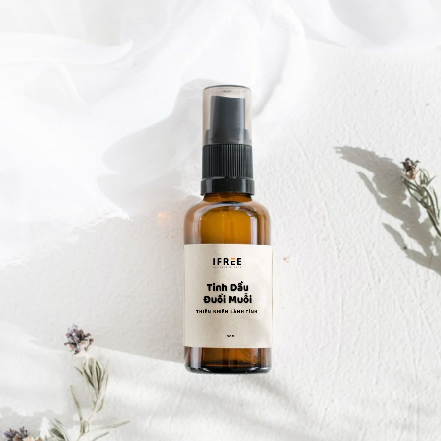 Gia công tinh dầu đuổi muỗi cho bé