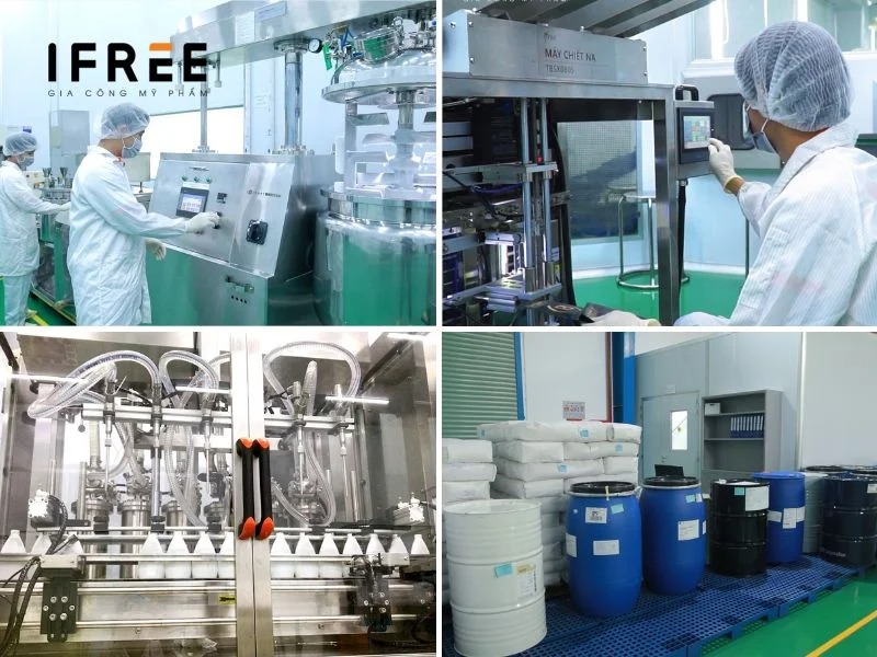 Gia Công Kem Dưỡng Da Cho Em Bé