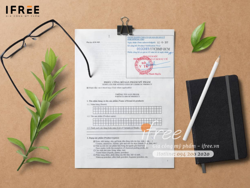 công bố mỹ phẩm sữa tắm