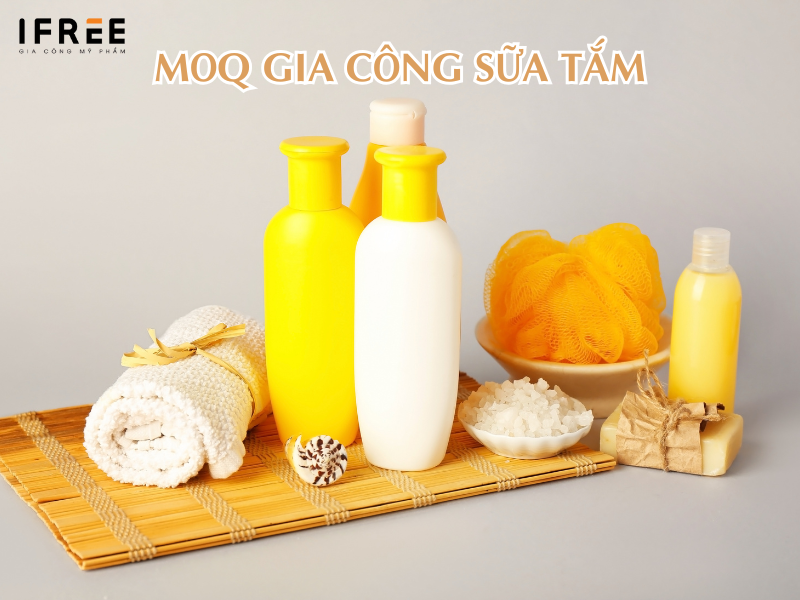 moq gia công mỹ phẩm