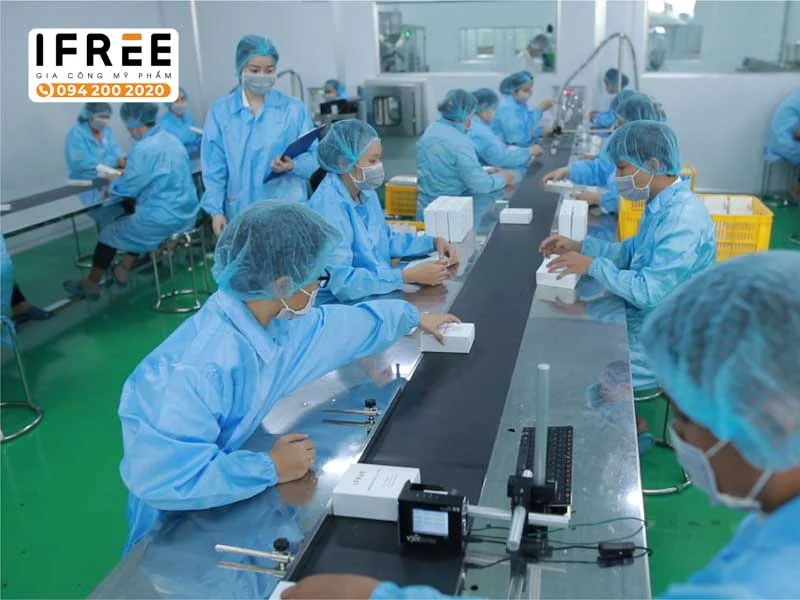 chi phí gia công sữa tắm