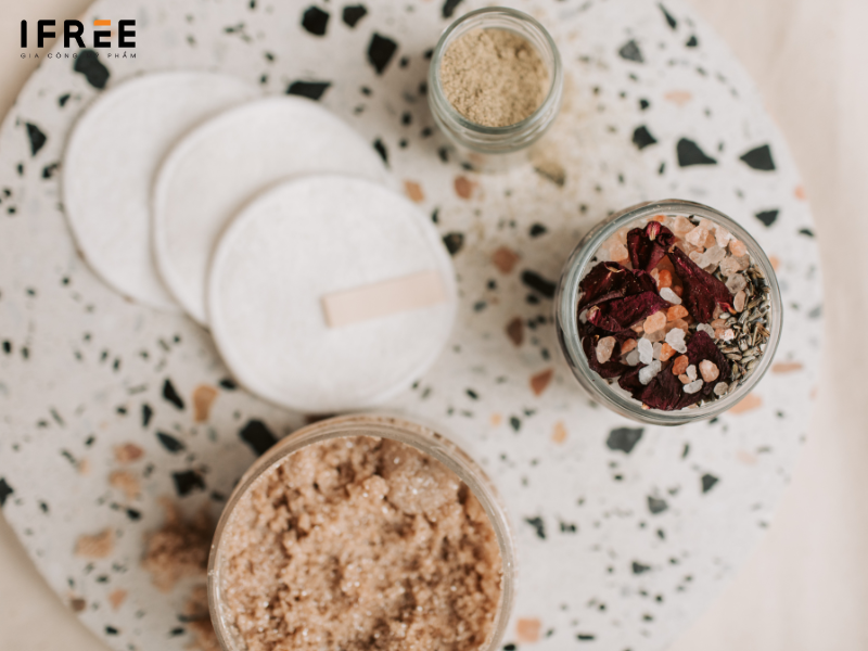 quy trình gia công tẩy tế bào chết