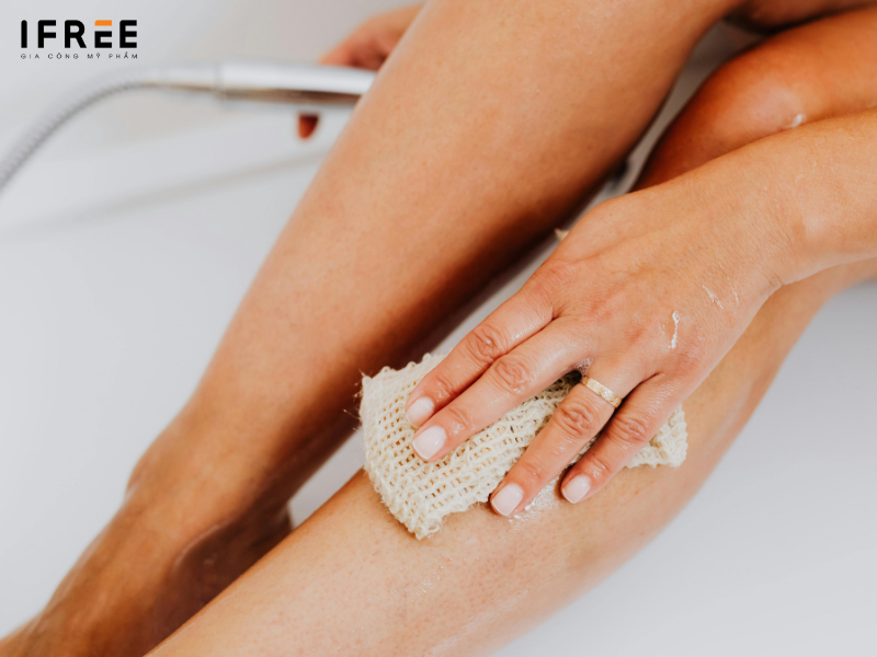 quy trình gia công tẩy tế bào chết