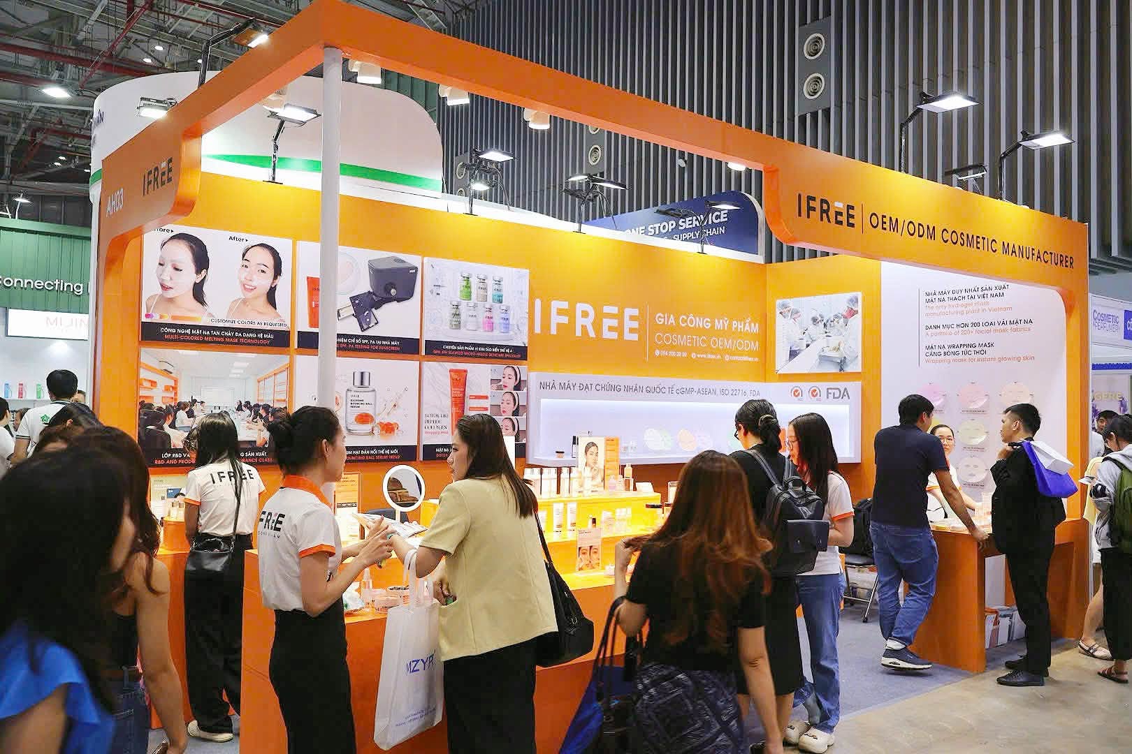 IFREE khép lại hành trình tại VietBeauty x Cosmobeauté Vietnam x Beautycare Plus 2026 với nhiều kết nối và cơ hội hợp tác mới 6 VietBeauty x Cosmobeauté Vietnam x Beautycare Plus 2026